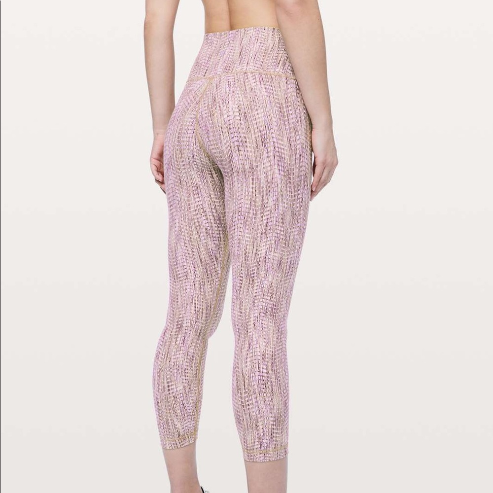 Lululemon Wunder Under High Rise 7/8 Tight Luon